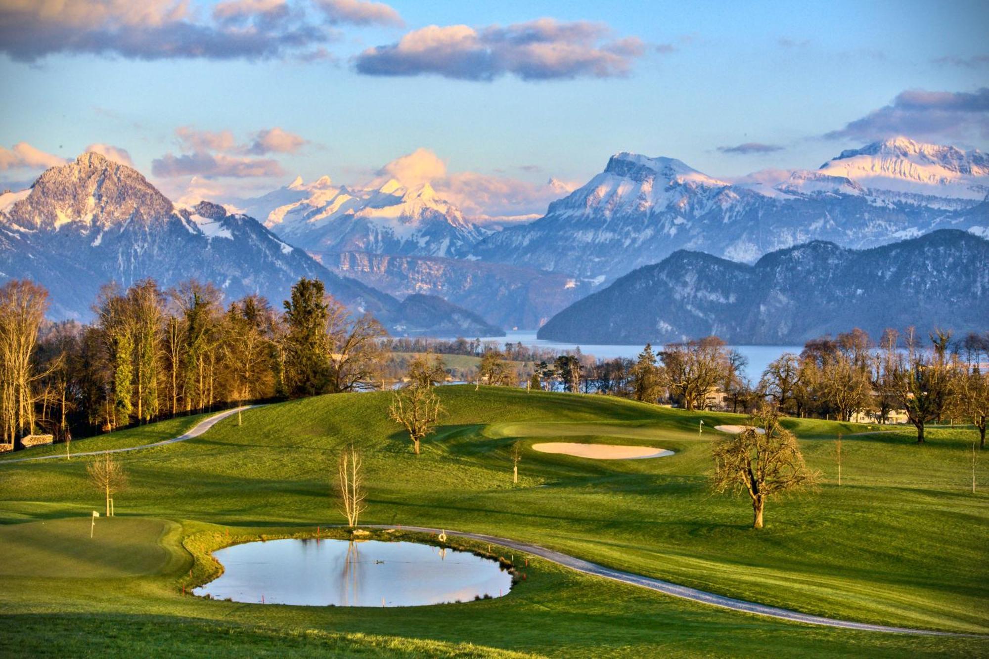 Gasthaus Badhof - Golfhotel Meggen Exteriér fotografie