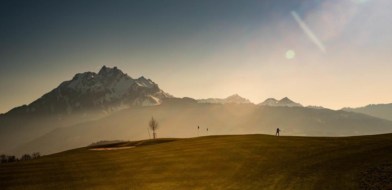 Gasthaus Badhof - Golfhotel Meggen Exteriér fotografie