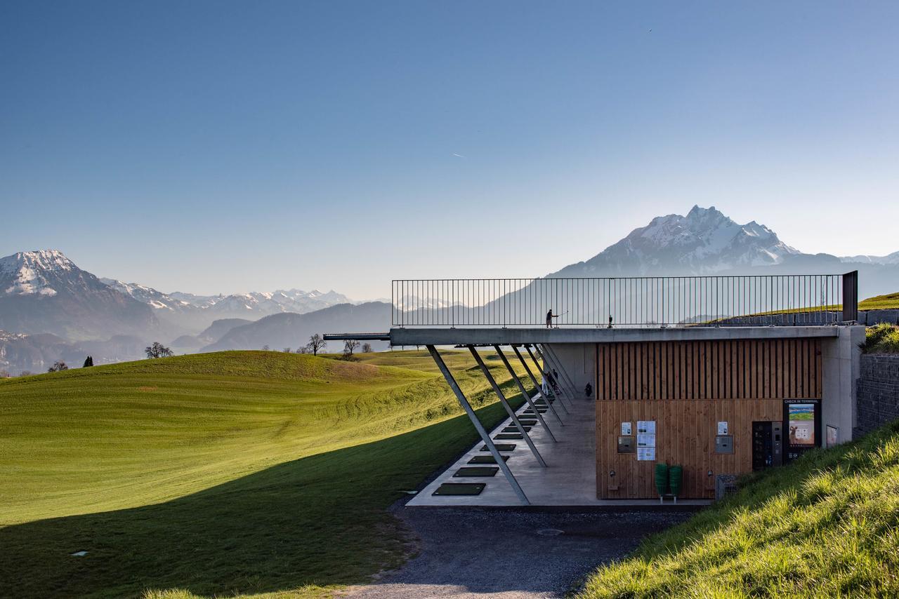 Gasthaus Badhof - Golfhotel Meggen Exteriér fotografie