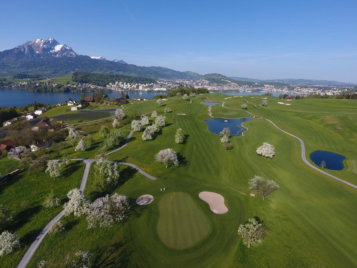 Gasthaus Badhof - Golfhotel Meggen Exteriér fotografie
